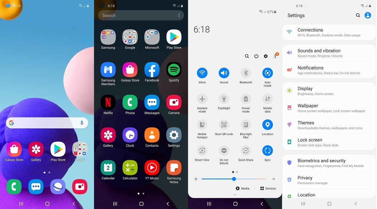 galaxy a21s ram 6